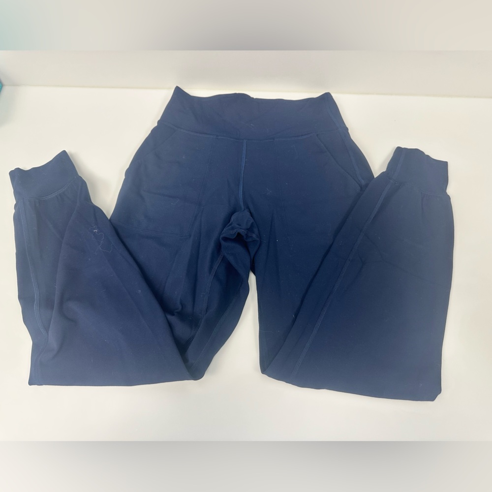 Lululemon Navy Blue High-Waisted Leggings